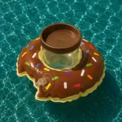 Chocolate Donut Drink Holder Coaster