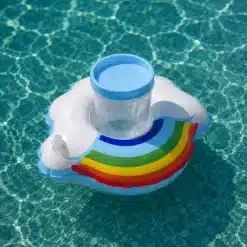 Rainbow Cloud Drink Cup Holder Coaster
